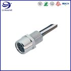 M8 IP67 3A Copper Alloy Waterproof Circular Connectors For Automation