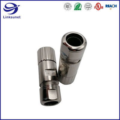623 M23 IP67 8Pin Screw Type Wire Cable Connectors For Industrial Wire Harness